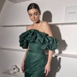 Вечернее платье Милти мини Изумруд