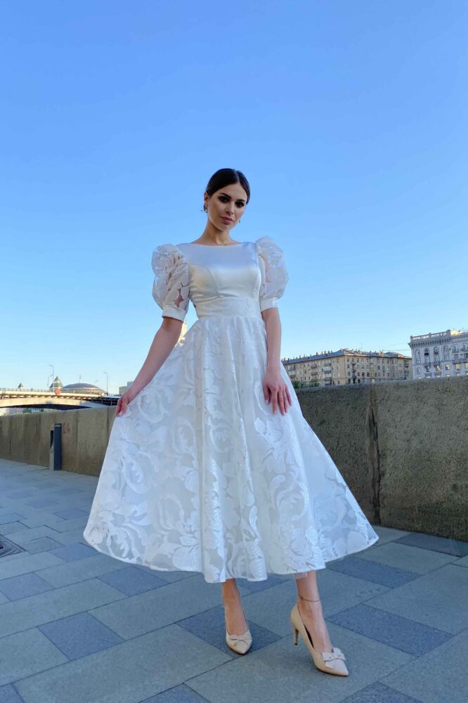 Свадебное платье Николь миди