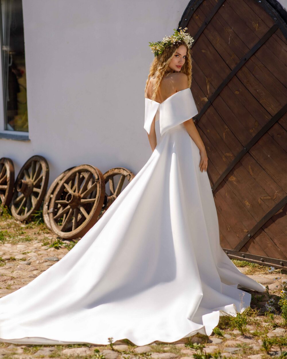 Свадебное платье Муза длинное