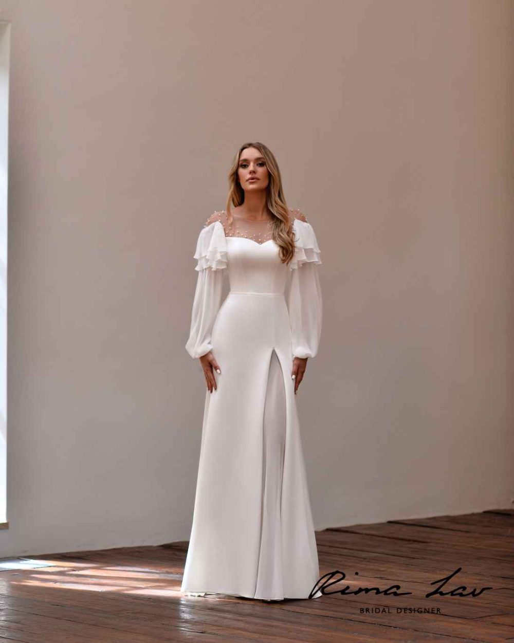 Свадебное платье Камилла длинное