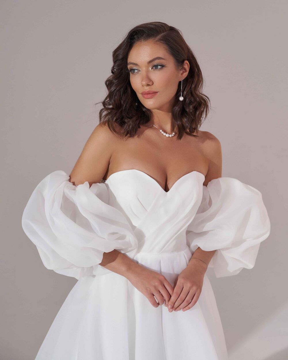Свадебное платье Мартини миди