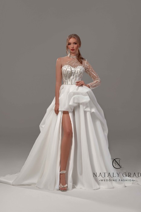 Свадебное платье Афина длинное