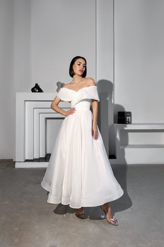 Свадебное платье Амелия Молоко