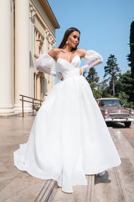 Свадебное платье Белен длинное