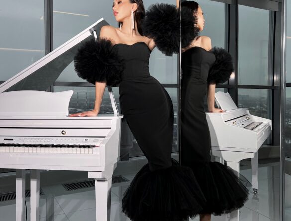 Вечернее платье Донна черный