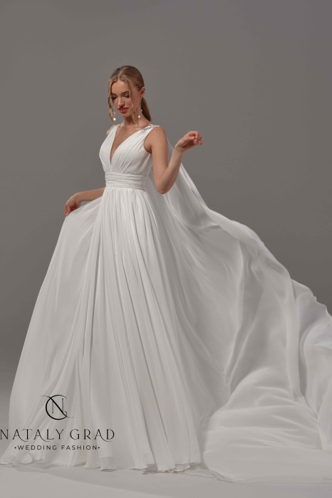 Свадебное платье Элен длинное