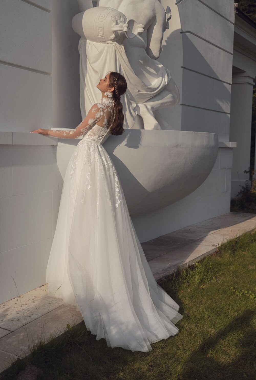 Свадебное платье Эсара с болеро