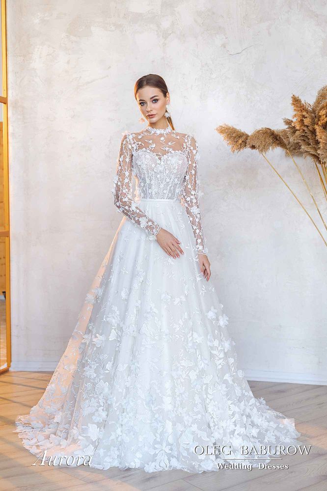Свадебное платье Аврора Айвори