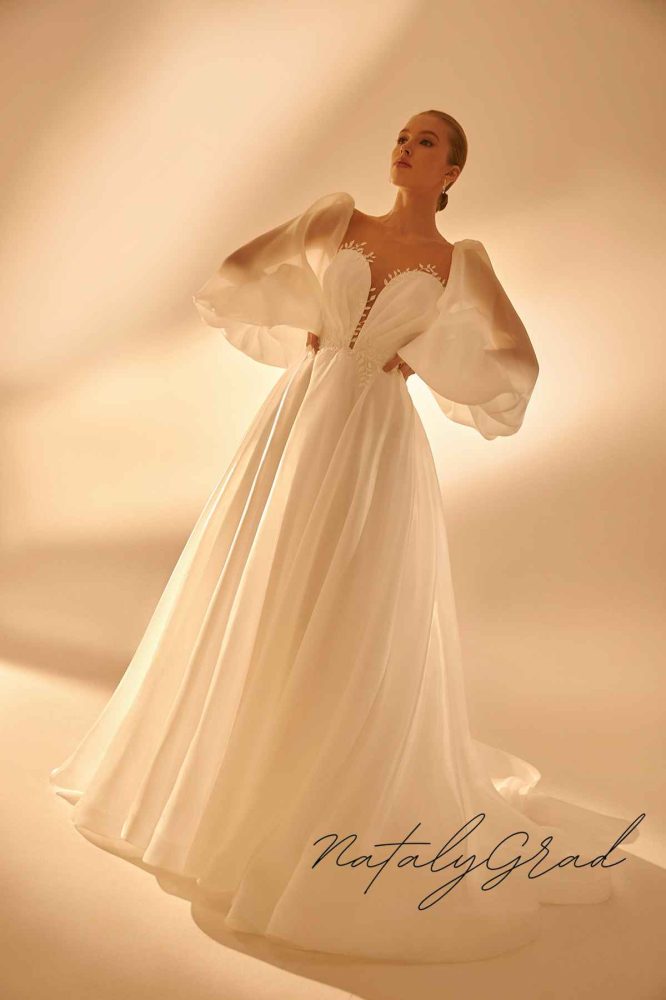 Свадебное платье Корнелия длинное