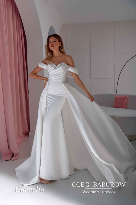 Свадебное платье Корнелия без рукавов