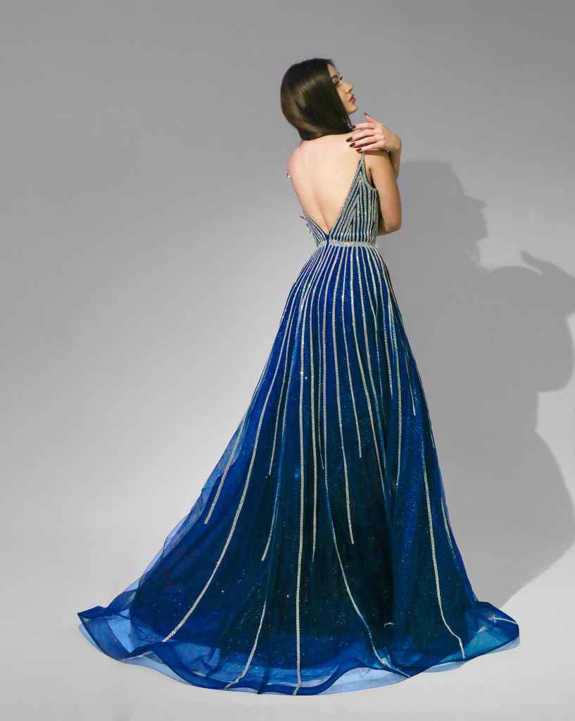 Вечернее платье Лакшми с открытой спиной