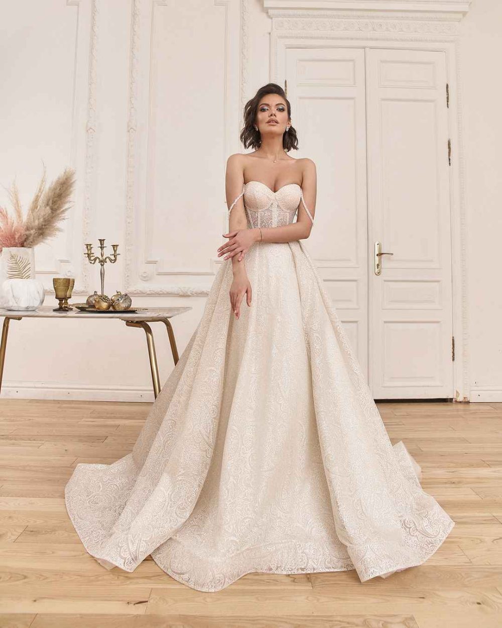 Свадебное платье Лувр
