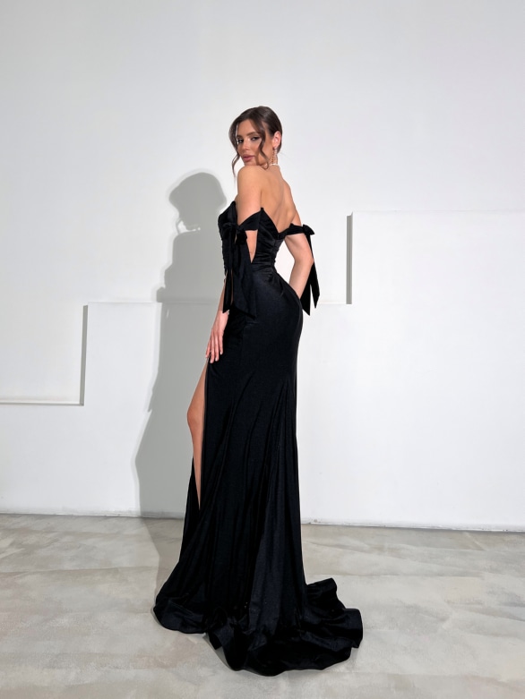 Вечернее платье Триви черный