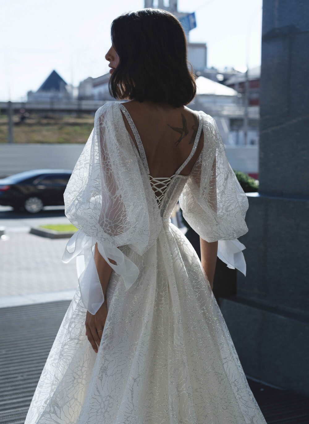 Свадебное платье Ланфен