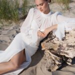 Свадебное платье Зэрита с рукавами
